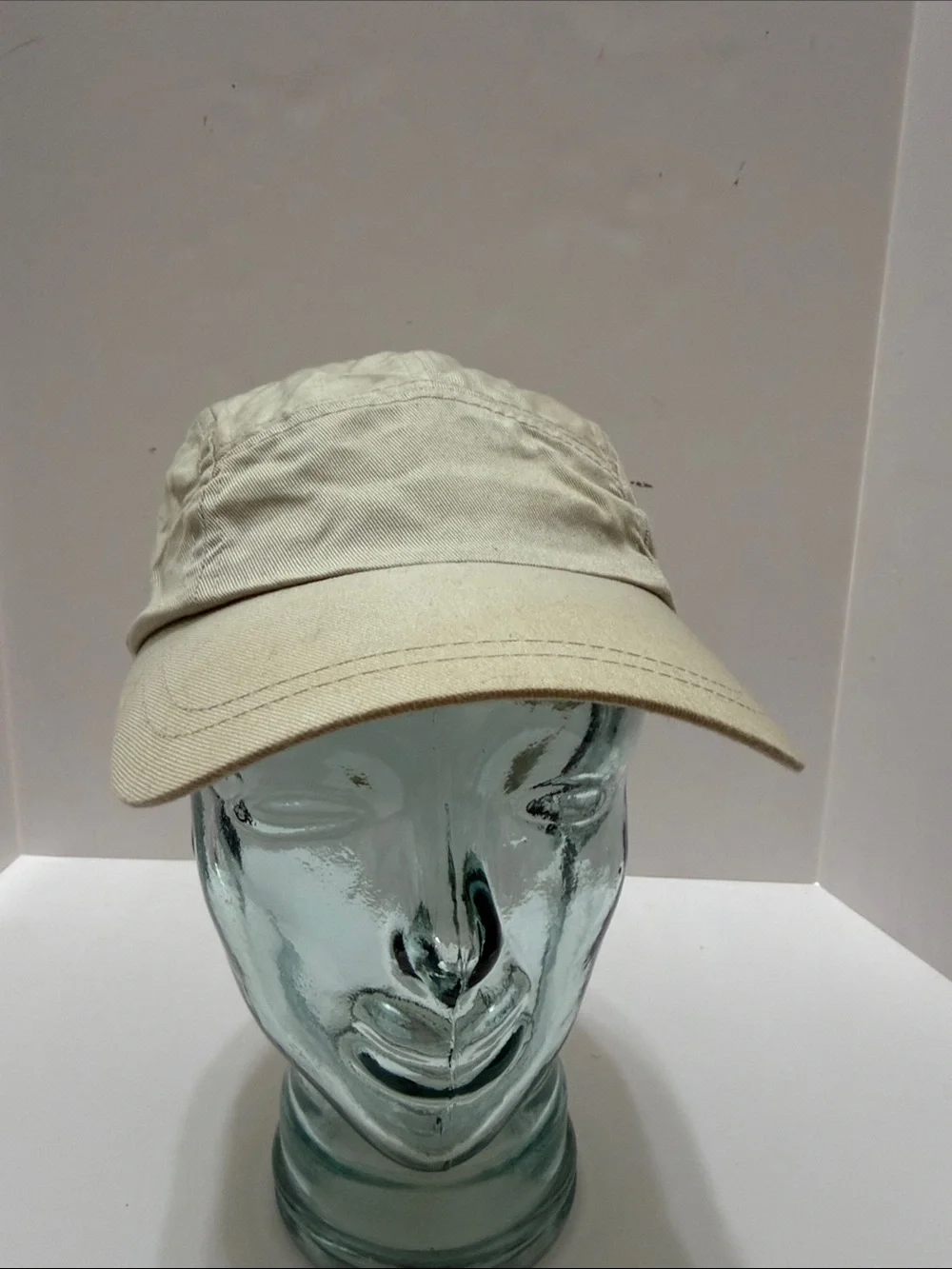 Men's Casual 5-Panel Cotton Baseball Cap - Beige